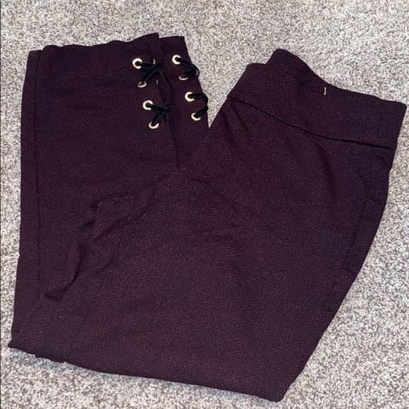 ANNE Klein High Rise Slim Ankle Pants Size Small - Picture 1 of 8